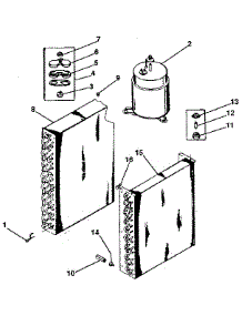 Unit parts for Kenmore Heat Pump System 253.8740654 (2538740654, 253 8740654) from AppliancePartsPros.com