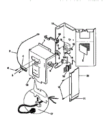 Control Panel parts for Kenmore Heat Pump System 253.9754112 (2539754112, 253 9754112) from AppliancePartsPros.com