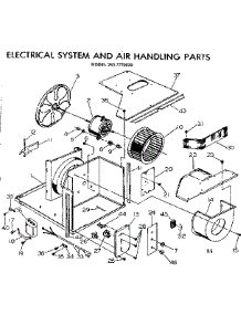 Electrical System And Air Handling Parts parts for Kenmore Heat Pump System 253.7770820 (2537770820, 253 7770820) from AppliancePartsPros.com