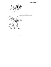 Lock Section / Wire Harnesses parts for Kenmore Wall Oven 911.47742200 (91147742200, 911 47742200) from AppliancePartsPros.com