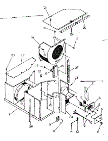 Electrical System & Air Handling parts for Kenmore Heat Pump System 253.73540 (25373540, 253 73540) from AppliancePartsPros.com