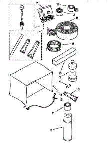 Optional parts for Kenmore Heat Pump System 106.77122790 (10677122790, 106 77122790) from AppliancePartsPros.com