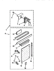 Installation parts for Kenmore Heat Pump System 106.77122790 (10677122790, 106 77122790) from AppliancePartsPros.com