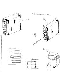 Refrigeration System Parts parts for Kenmore Heat Pump System 253.71250 (25371250, 253 71250) from AppliancePartsPros.com