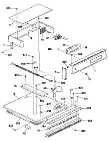 Control Section parts for Kenmore Wall Oven 911.4042991 (9114042991, 911 4042991) from AppliancePartsPros.com