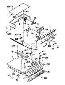 Control Section parts for Kenmore Wall Oven 911.4132994 (9114132994, 911 4132994) from AppliancePartsPros.com