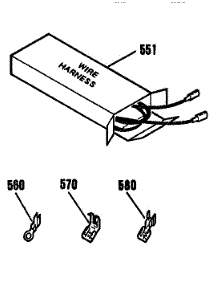 Wire Harness And Components parts for Kenmore Wall Oven 911.4132994 (9114132994, 911 4132994) from AppliancePartsPros.com