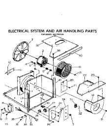 Electrical System And Air Handling Parts parts for Kenmore Heat Pump System 253.7797110 (2537797110, 253 7797110) from AppliancePartsPros.com