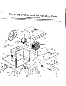 Electrical System & Air Handling Parts parts for Kenmore Heat Pump System 253.7793080 (2537793080, 253 7793080) from AppliancePartsPros.com