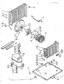 Unit Parts parts for Kenmore Heat Pump System 106.71700 (10671700, 106 71700) from AppliancePartsPros.com