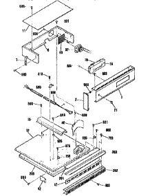 Control Section parts for Kenmore Wall Oven 911.4042993 (9114042993, 911 4042993) from AppliancePartsPros.com