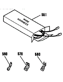 Wire Harnessed And Components parts for Kenmore Wall Oven 911.4042993 (9114042993, 911 4042993) from AppliancePartsPros.com