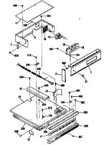 Electric Built - In Oven parts for Kenmore Wall Oven 911.4042593 (9114042593, 911 4042593) from AppliancePartsPros.com