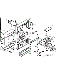 Air Flow Parts parts for Kenmore Heat Pump System 106.67150 (10667150, 106 67150) from AppliancePartsPros.com