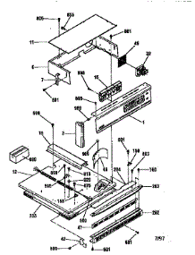 Control parts for Kenmore Wall Oven 911.40465791 (91140465791, 911 40465791) from AppliancePartsPros.com