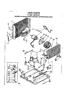 Unit Parts parts for Kenmore Heat Pump System 106.8701810 (1068701810, 106 8701810) from AppliancePartsPros.com