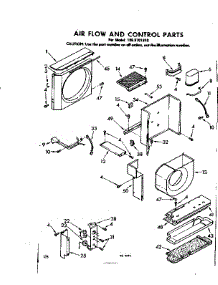 Air Flow And Control Parts parts for Kenmore Heat Pump System 106.8701810 (1068701810, 106 8701810) from AppliancePartsPros.com