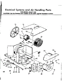 Electrical And Air Handling Parts parts for Kenmore Heat Pump System 253.8711330 (2538711330, 253 8711330) from AppliancePartsPros.com