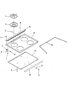 Main Top Section parts for Kenmore Wall Oven 278.3548812 (2783548812, 278 3548812) from AppliancePartsPros.com