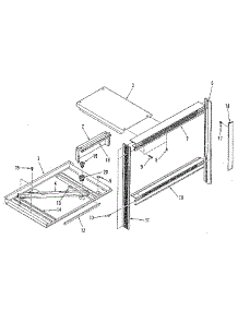 Trim And Micro Mounting parts for Kenmore Wall Oven 278.4298893 (2784298893, 278 4298893) from AppliancePartsPros.com
