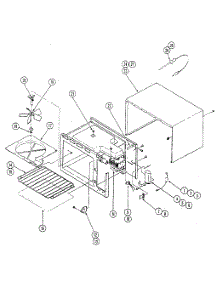 Body / Liner / Trim - Upper Oven parts for Kenmore Wall Oven 21334 from AppliancePartsPros.com