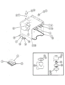 Body / Liner / Trim - Lower Oven parts for Kenmore Wall Oven 21334 from AppliancePartsPros.com