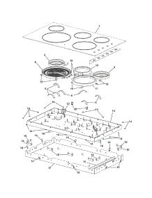 Maintop parts for Kenmore Wall Oven 21332 from AppliancePartsPros.com