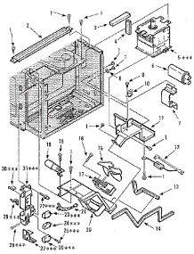 Switches And Microwave parts for Kenmore Microwave 565.8942780 (5658942780, 565 8942780) from AppliancePartsPros.com