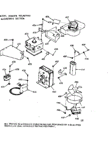 Magnetron Section parts for Kenmore Microwave 103.9877910 (1039877910, 103 9877910) from AppliancePartsPros.com