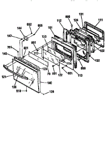 Title parts for Kenmore Wall Oven 911.47065791 (91147065791, 911 47065791) from AppliancePartsPros.com