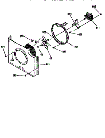 Fan parts for Kenmore Wall Oven 911.47065791 (91147065791, 911 47065791) from AppliancePartsPros.com