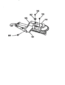 Door Lock parts for Kenmore Wall Oven 911.47065791 (91147065791, 911 47065791) from AppliancePartsPros.com