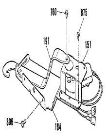 Lock Section parts for Kenmore Wall Oven 911.4842590 (9114842590, 911 4842590) from AppliancePartsPros.com