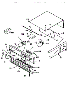 Control Section parts for Kenmore Wall Oven 911.48365690 (91148365690, 911 48365690) from AppliancePartsPros.com