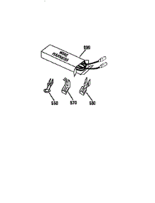 Wire Harness And Components parts for Kenmore Wall Oven 911.47069791 (91147069791, 911 47069791) from AppliancePartsPros.com