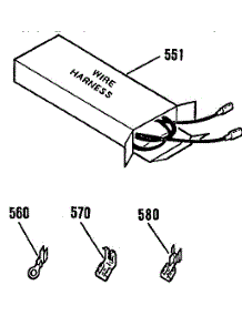 Wire Harnesses parts for Kenmore Wall Oven 911.4803991 (9114803991, 911 4803991) from AppliancePartsPros.com