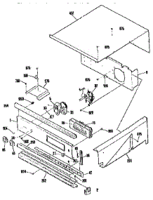 Control Section parts for Kenmore Wall Oven 911.4832994 (9114832994, 911 4832994) from AppliancePartsPros.com