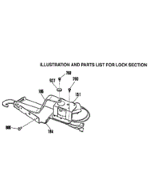 Lock Section parts for Kenmore Wall Oven 911.4832991 (9114832991, 911 4832991) from AppliancePartsPros.com