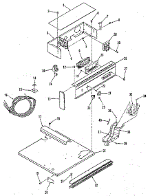 Control Panel parts for Kenmore Wall Oven 911.4238896 (9114238896, 911 4238896) from AppliancePartsPros.com