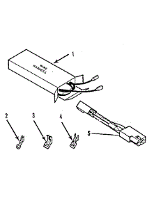 Wire Harnesses parts for Kenmore Wall Oven 911.4298894 (9114298894, 911 4298894) from AppliancePartsPros.com