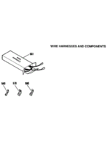 Wire Harnesses And Components parts for Kenmore Wall Oven 911.4012990 (9114012990, 911 4012990) from AppliancePartsPros.com