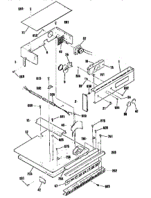 Control Section parts for Kenmore Wall Oven 911.4132993 (9114132993, 911 4132993) from AppliancePartsPros.com