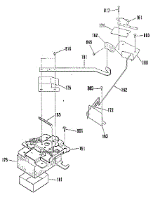 Door Lock Section parts for Kenmore Range 911.9592990 (9119592990, 911 9592990) from AppliancePartsPros.com