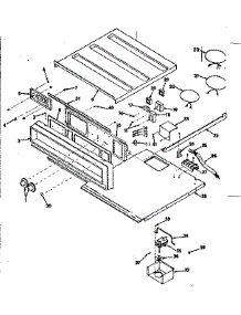 Control Section parts for Kenmore Range 850.4428190 (8504428190, 850 4428190) from AppliancePartsPros.com