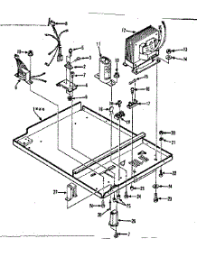 Microwave Parts parts for Kenmore Range 850.4428190 (8504428190, 850 4428190) from AppliancePartsPros.com