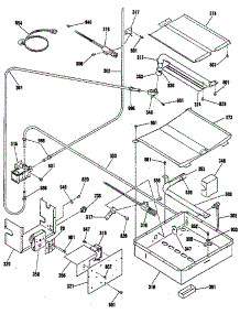 Broiler And Oven Burner Section parts for Kenmore Range 911.7340192 (9117340192, 911 7340192) from AppliancePartsPros.com