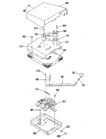Door Lock Section parts for Kenmore Range 911.7340192 (9117340192, 911 7340192) from AppliancePartsPros.com