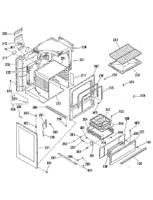 Body Section parts for Kenmore Range 911.6108813 (9116108813, 911 6108813) from AppliancePartsPros.com
