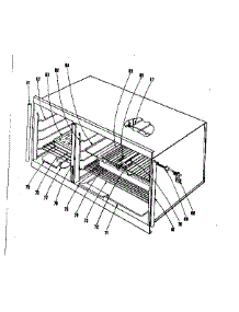 Oven Assembly Section parts for Kenmore Range 101.906625 (101906625, 101 906625) from AppliancePartsPros.com