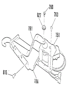Door Lock Section parts for Kenmore Wall Oven 911.4132990 (9114132990, 911 4132990) from AppliancePartsPros.com